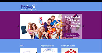 Active Education hosted by Perfect Web Design