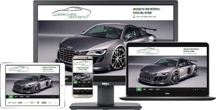 Berkshire remaps responsive website design
