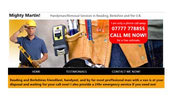 Mighty Martin Responsive Website